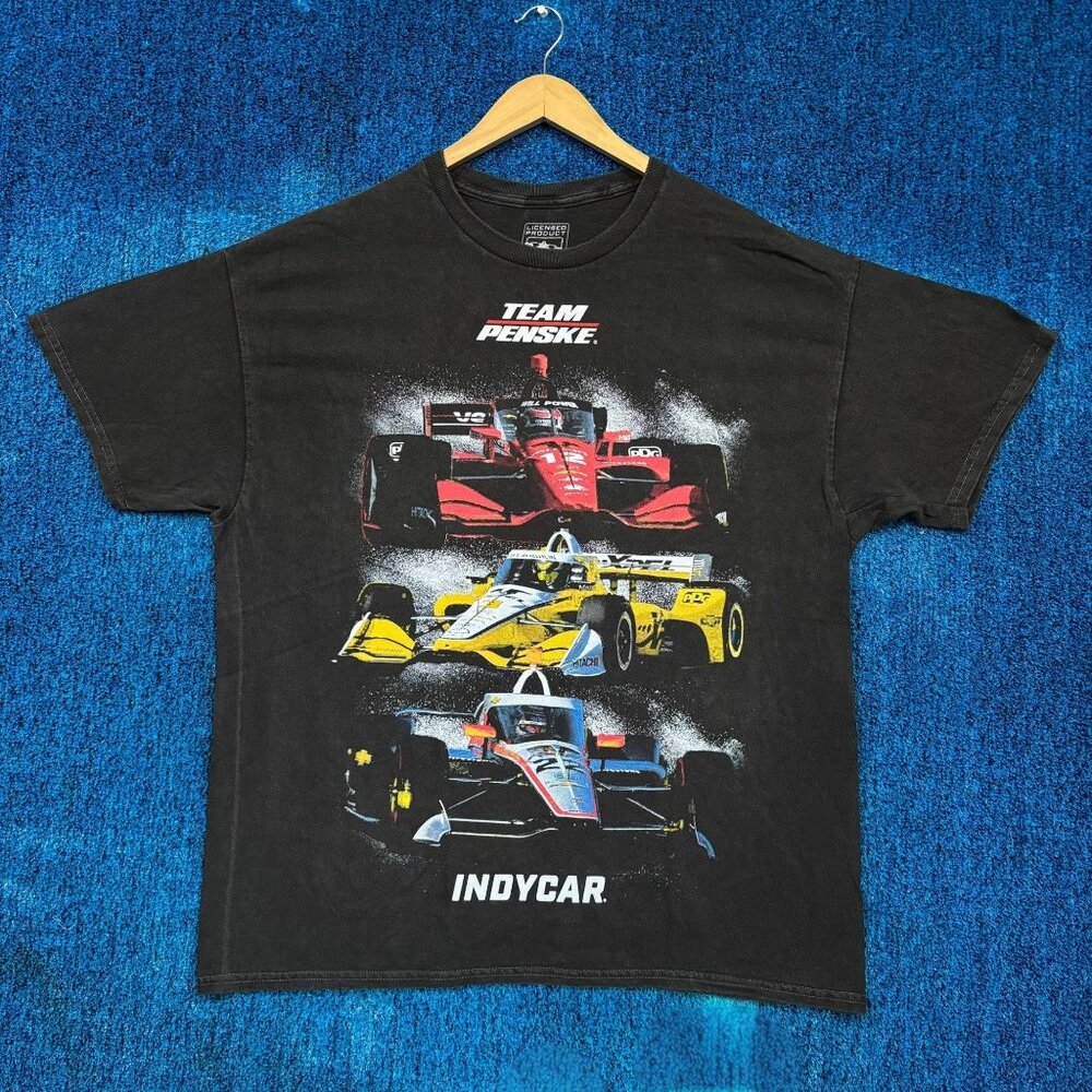 Indy Car Team Penske Racing T-shirt Size Large